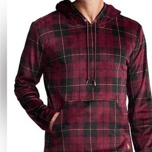 Plaid Burgundy Hoodie by Polo by Ralph Lauren
